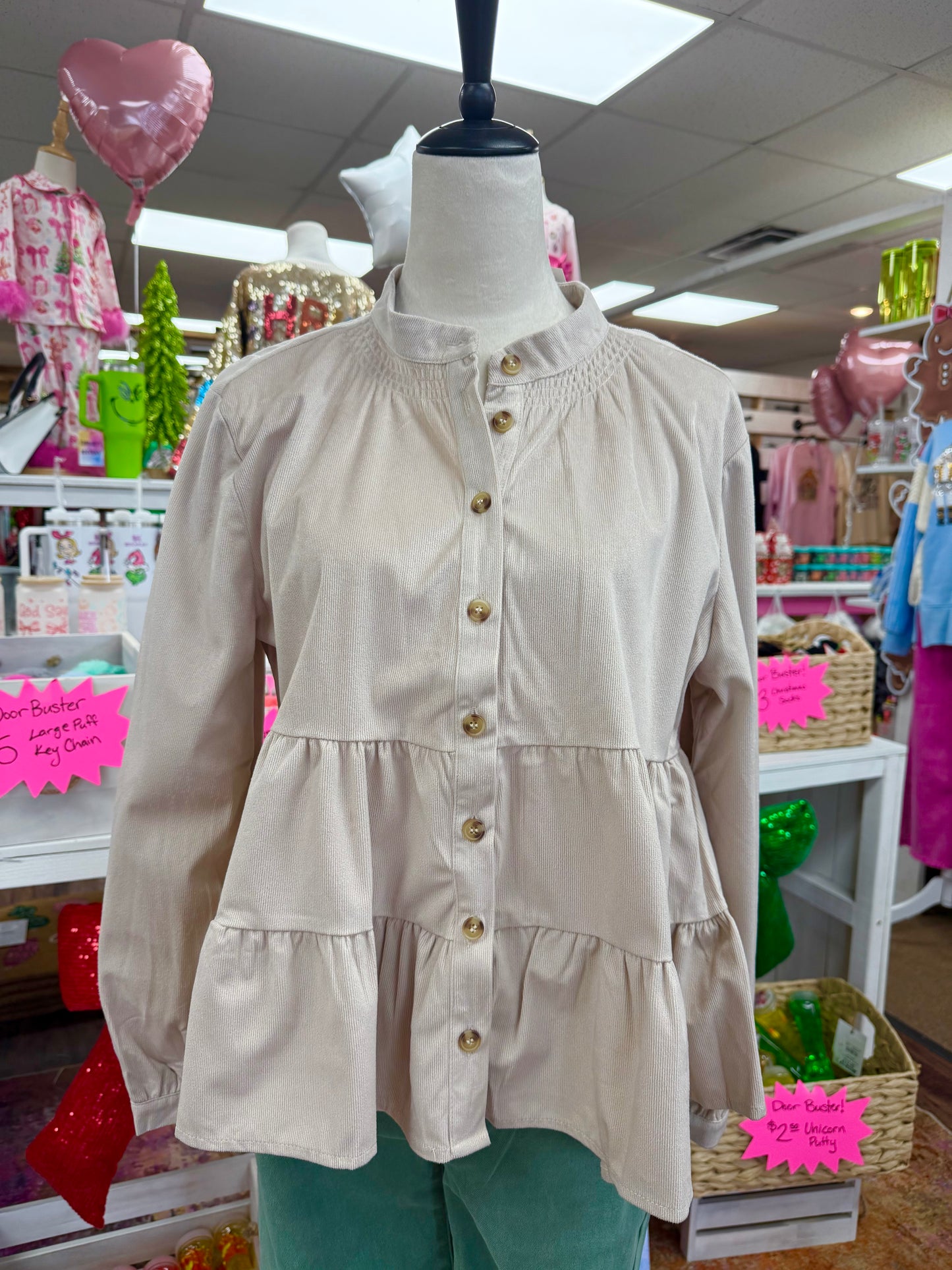 Women’s Sandstone Tiered Top