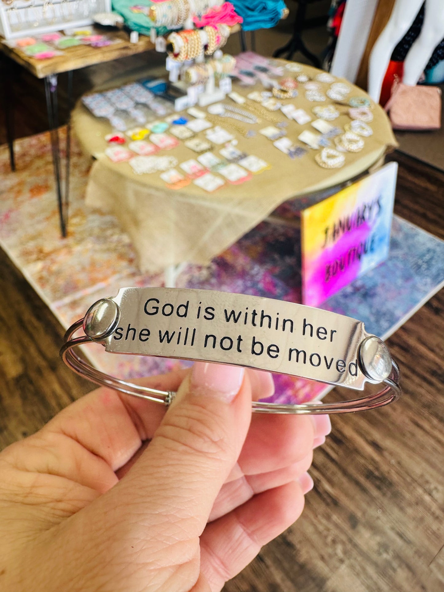 God Is Within Her Bangle