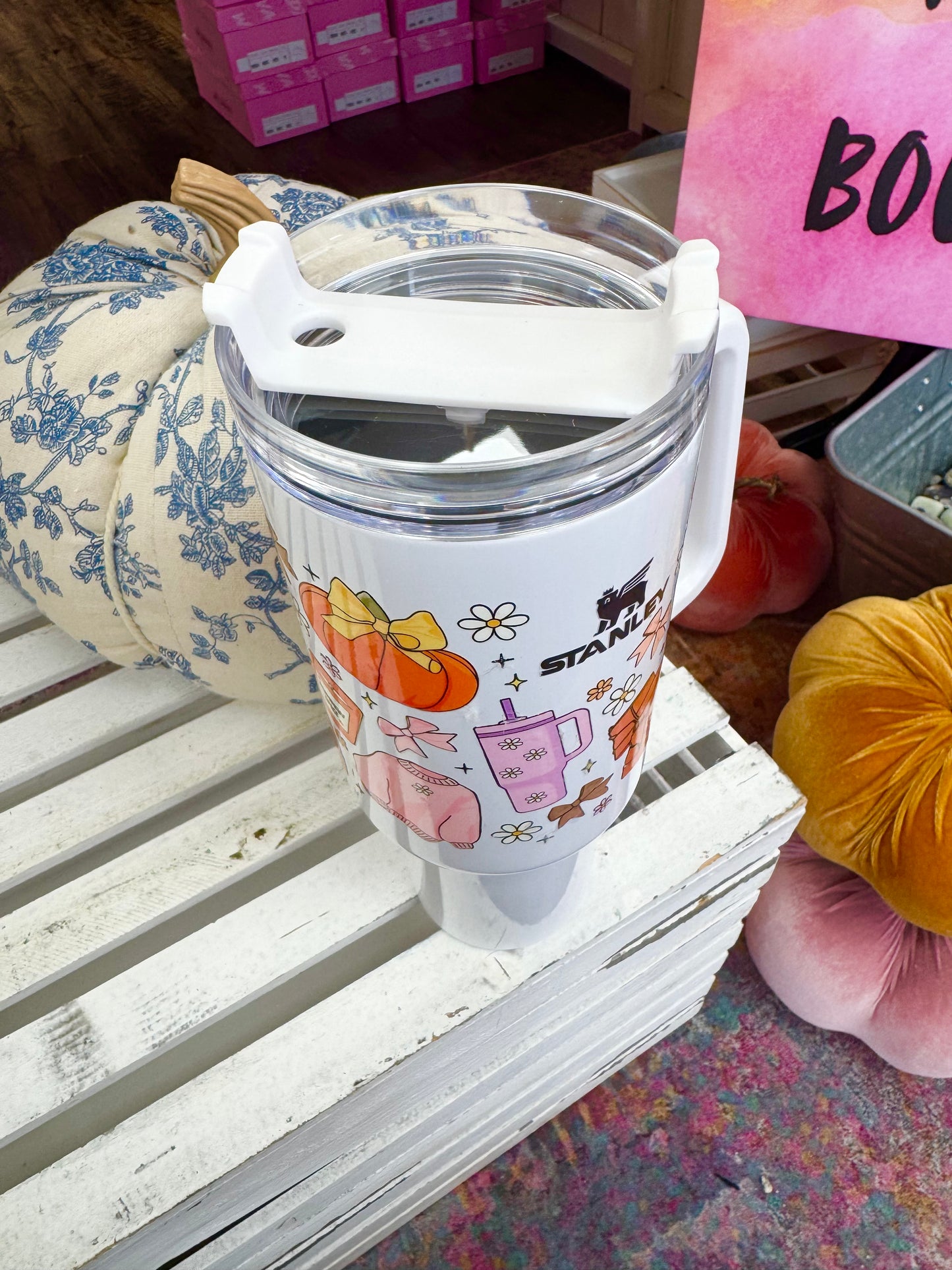 40 oz Fall Frenzy Tumbler