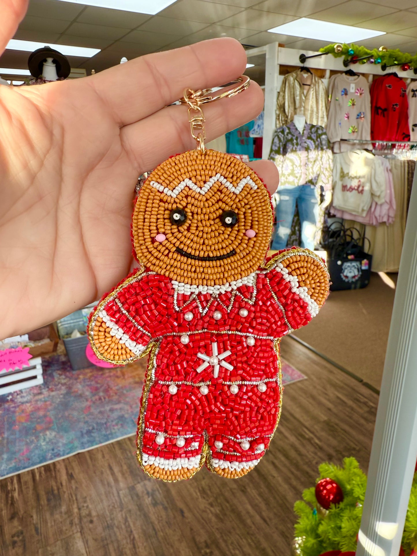 Gingerbread Keychain