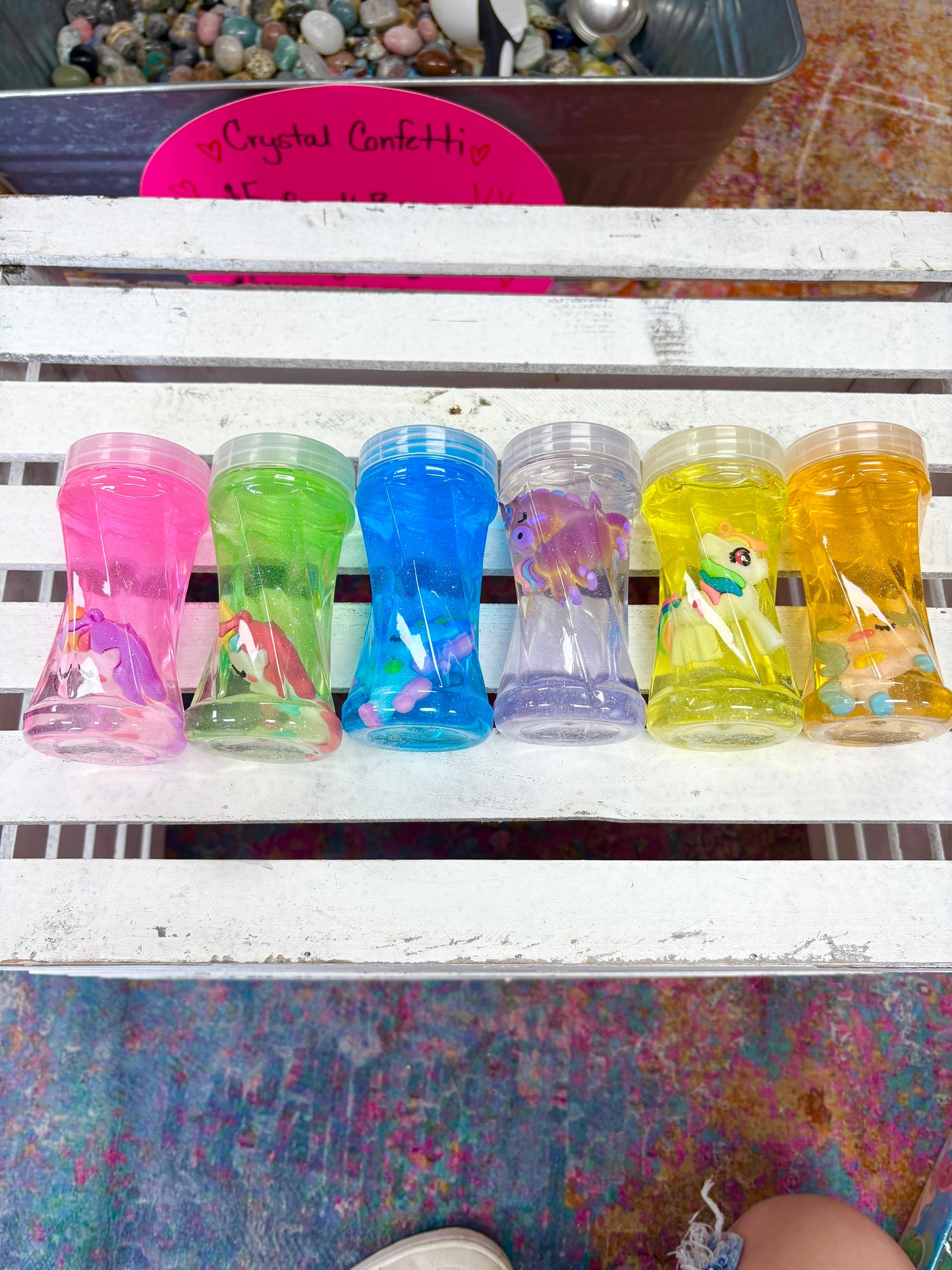 KK Clear Unicorn Glitter Putty