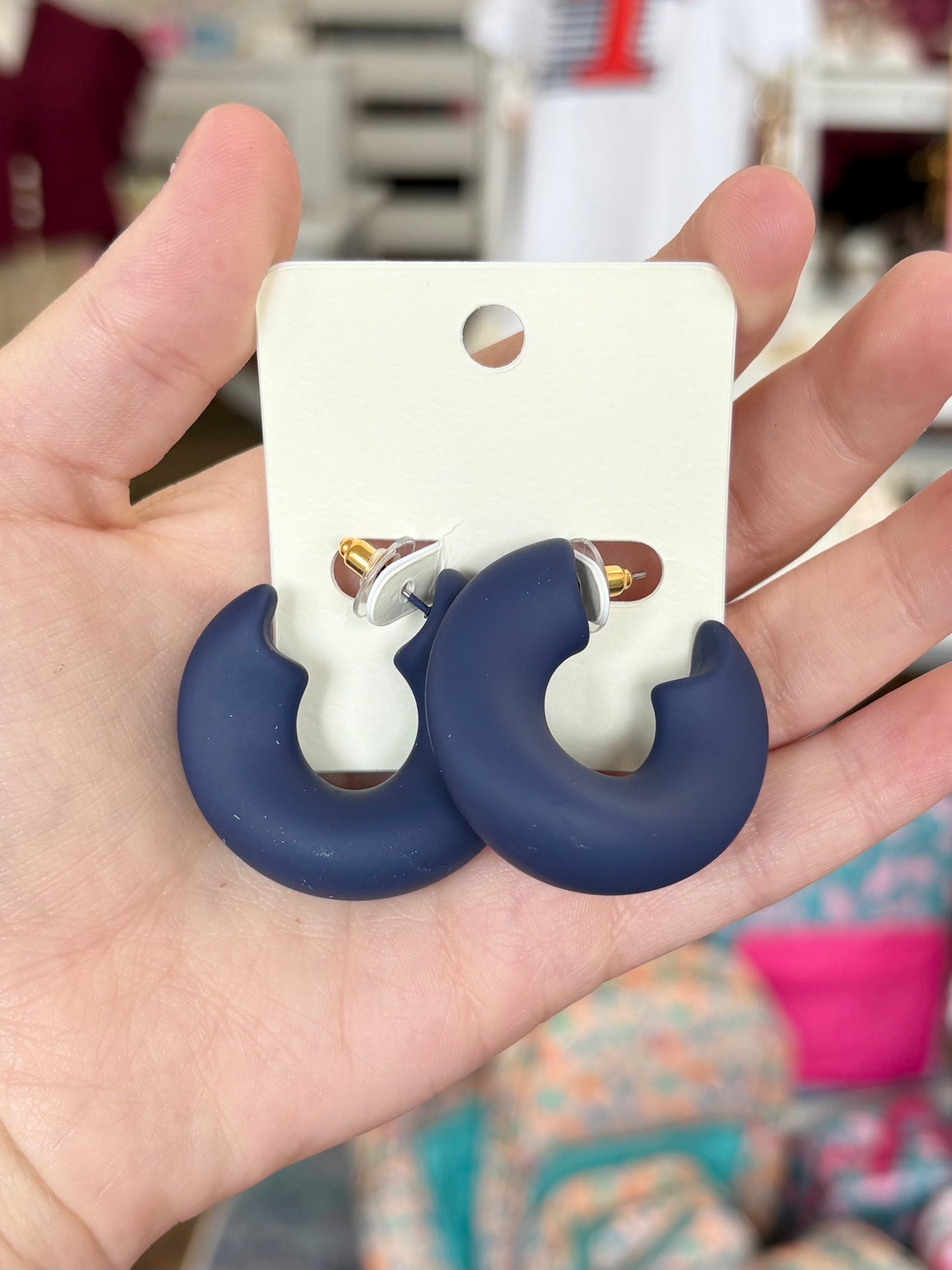 KK Small Navy Hoops