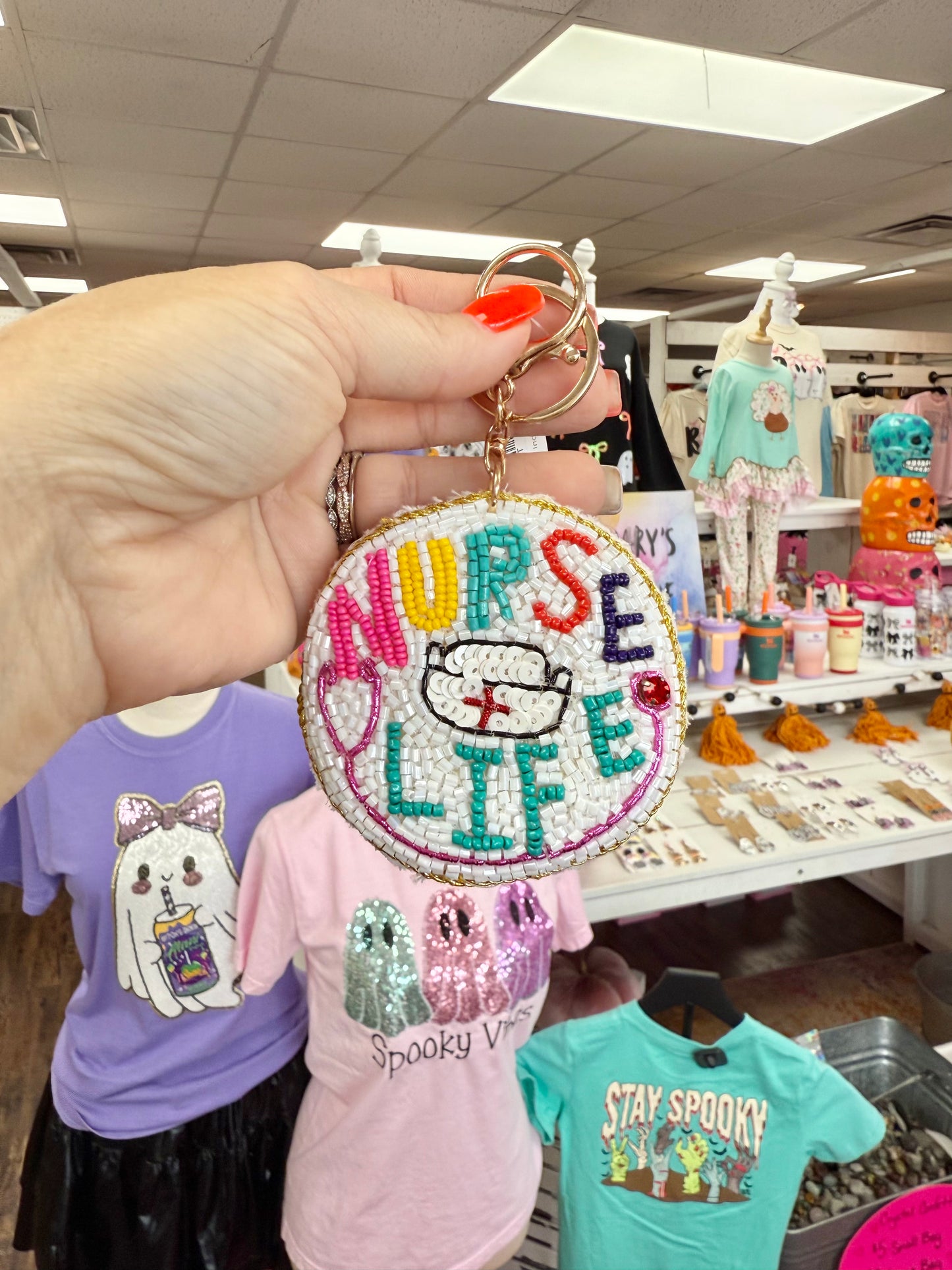 Nurse Life Keychain