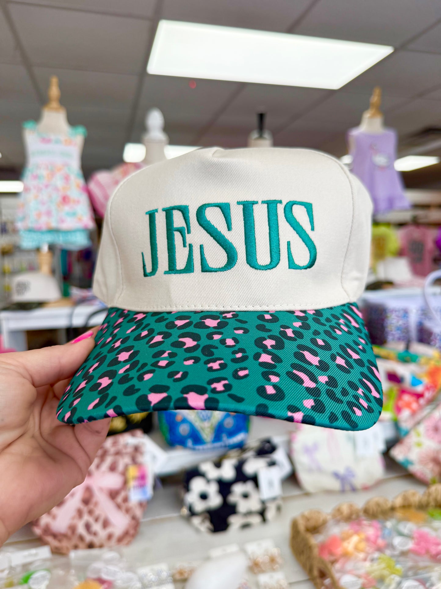 Women’s JESUS Cheetah Hat