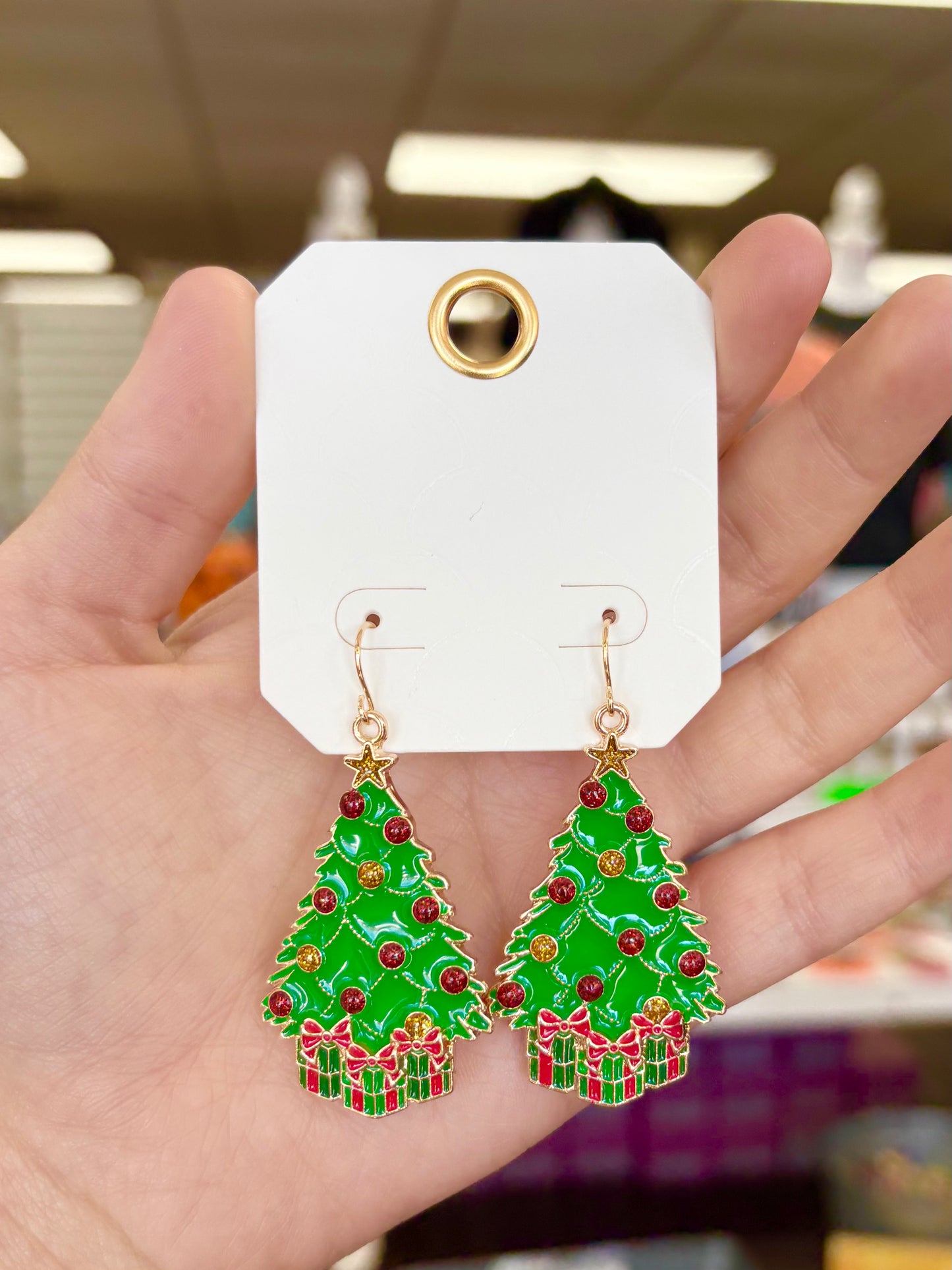 KK Metal Presents Tree Earrings