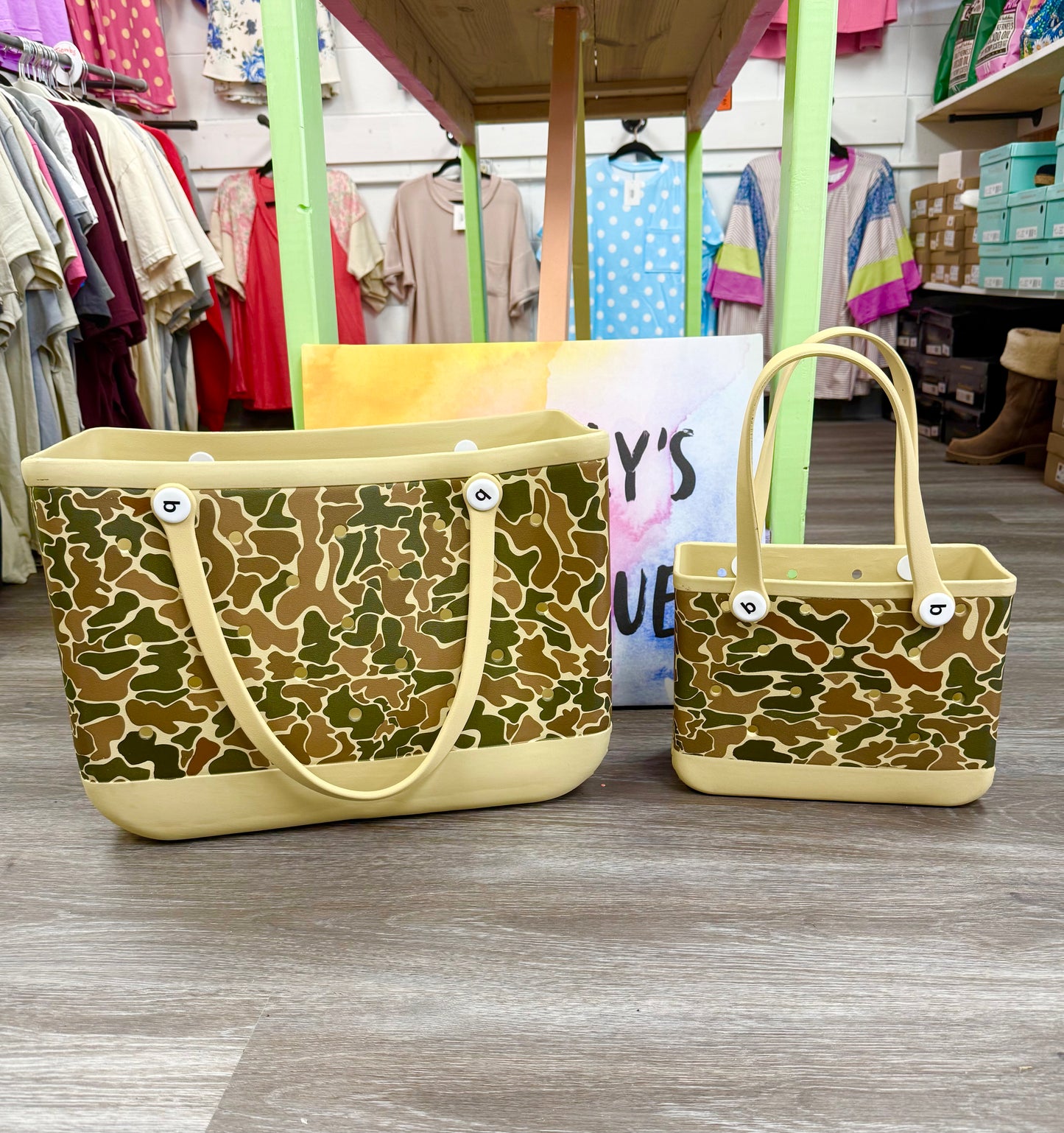 Camouflage Beach Tote