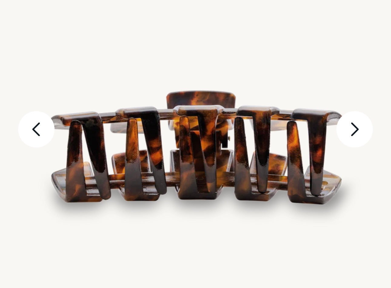 KK Classic Tortoise Large Claw Hair Clip