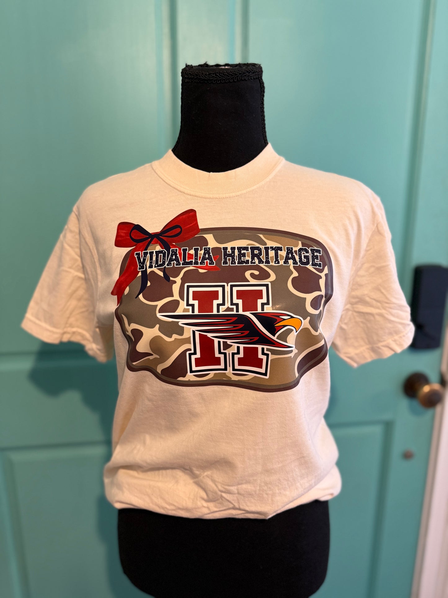 Women’s Vidalia Heritage Camo Bow T-shirt