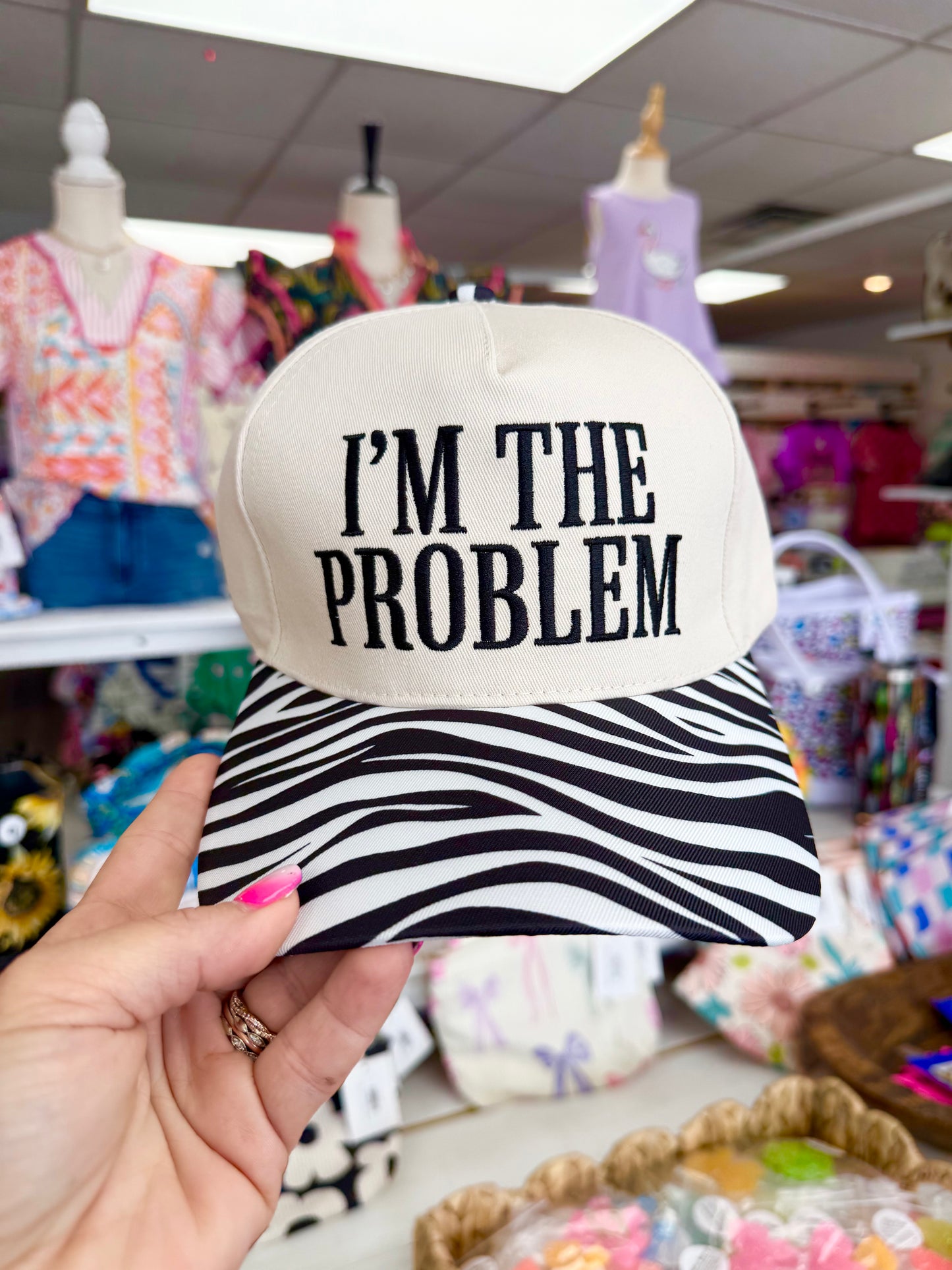 Women’s I’M THE PROBLEM Hat
