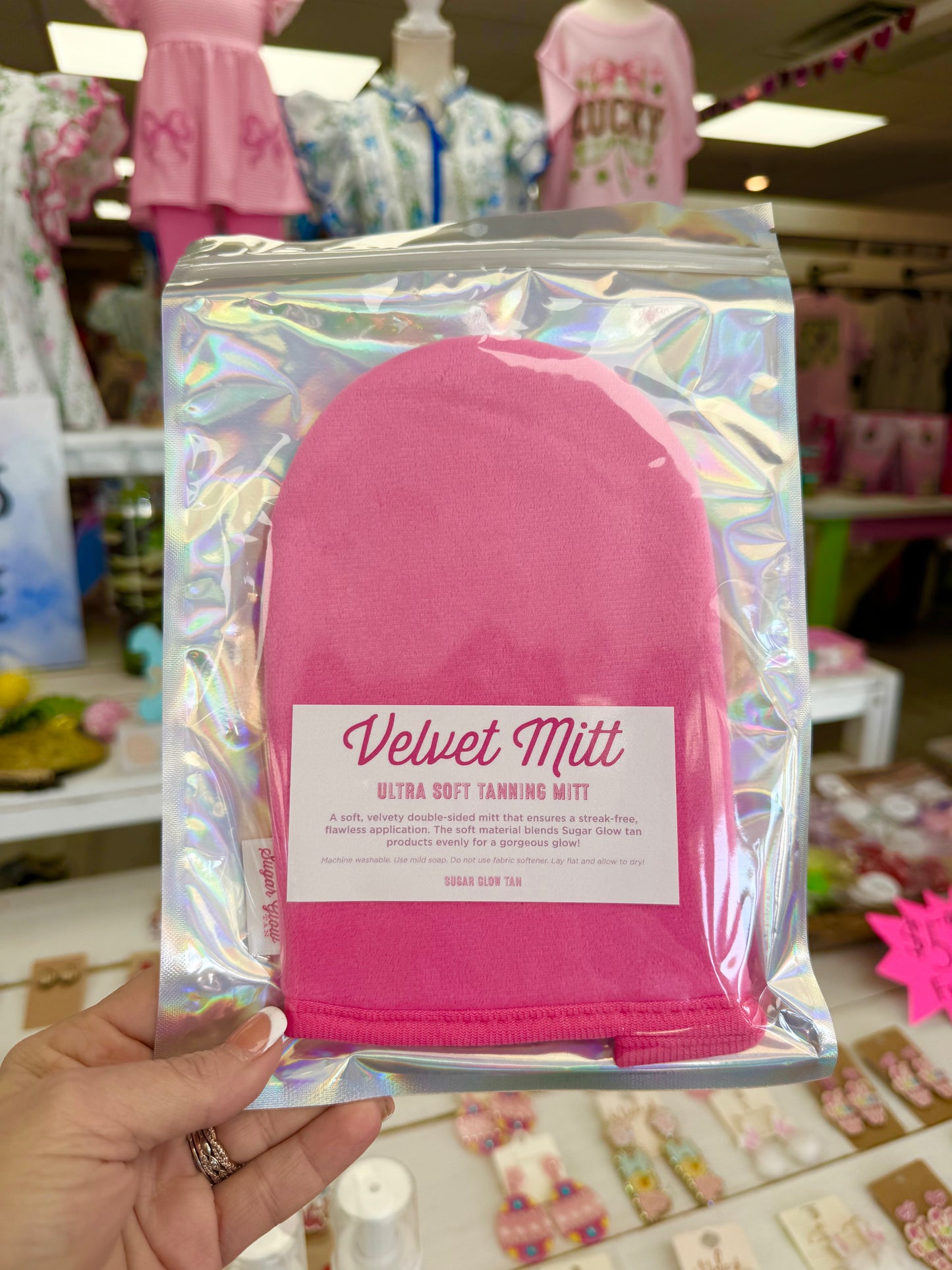 Pink Mitt