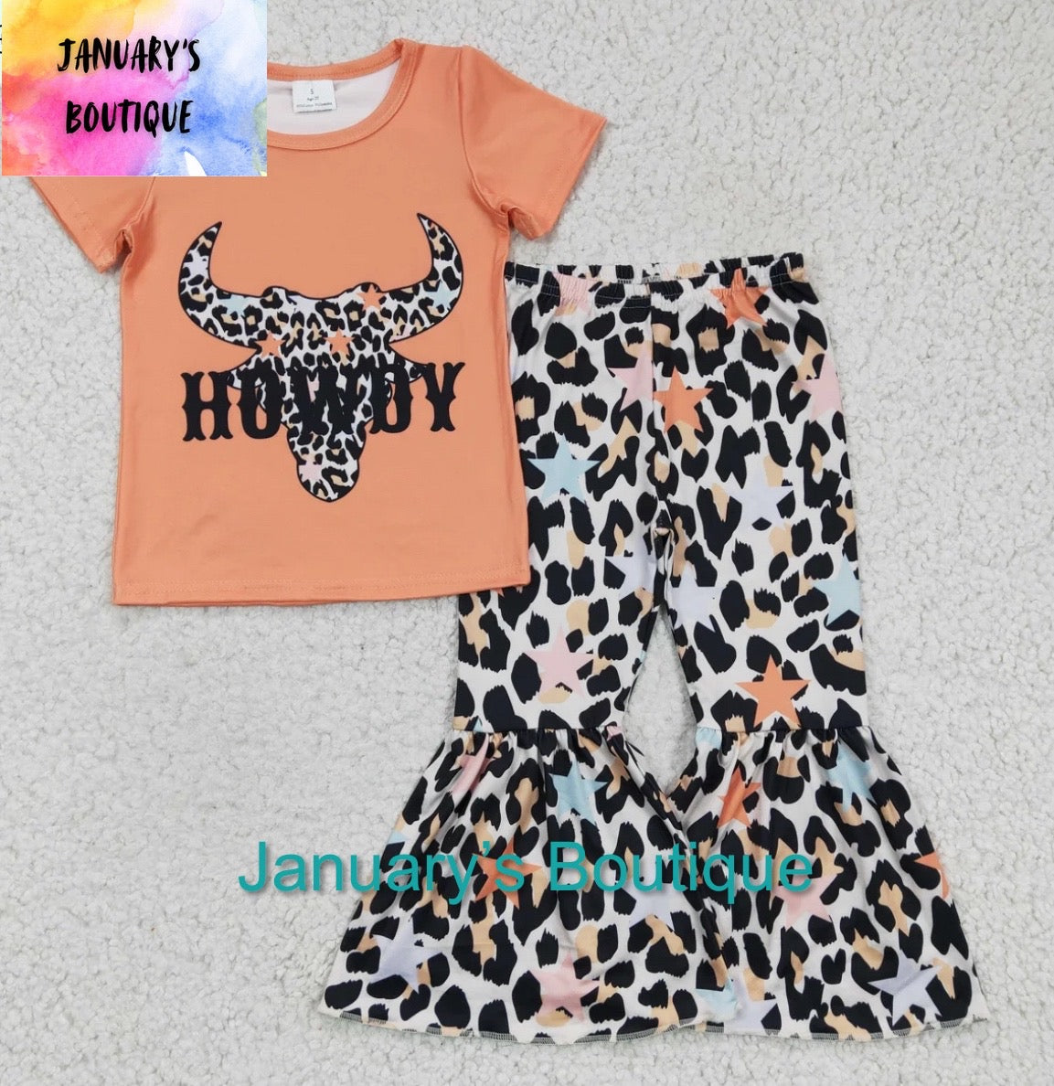 Girl’s HOWDY Set