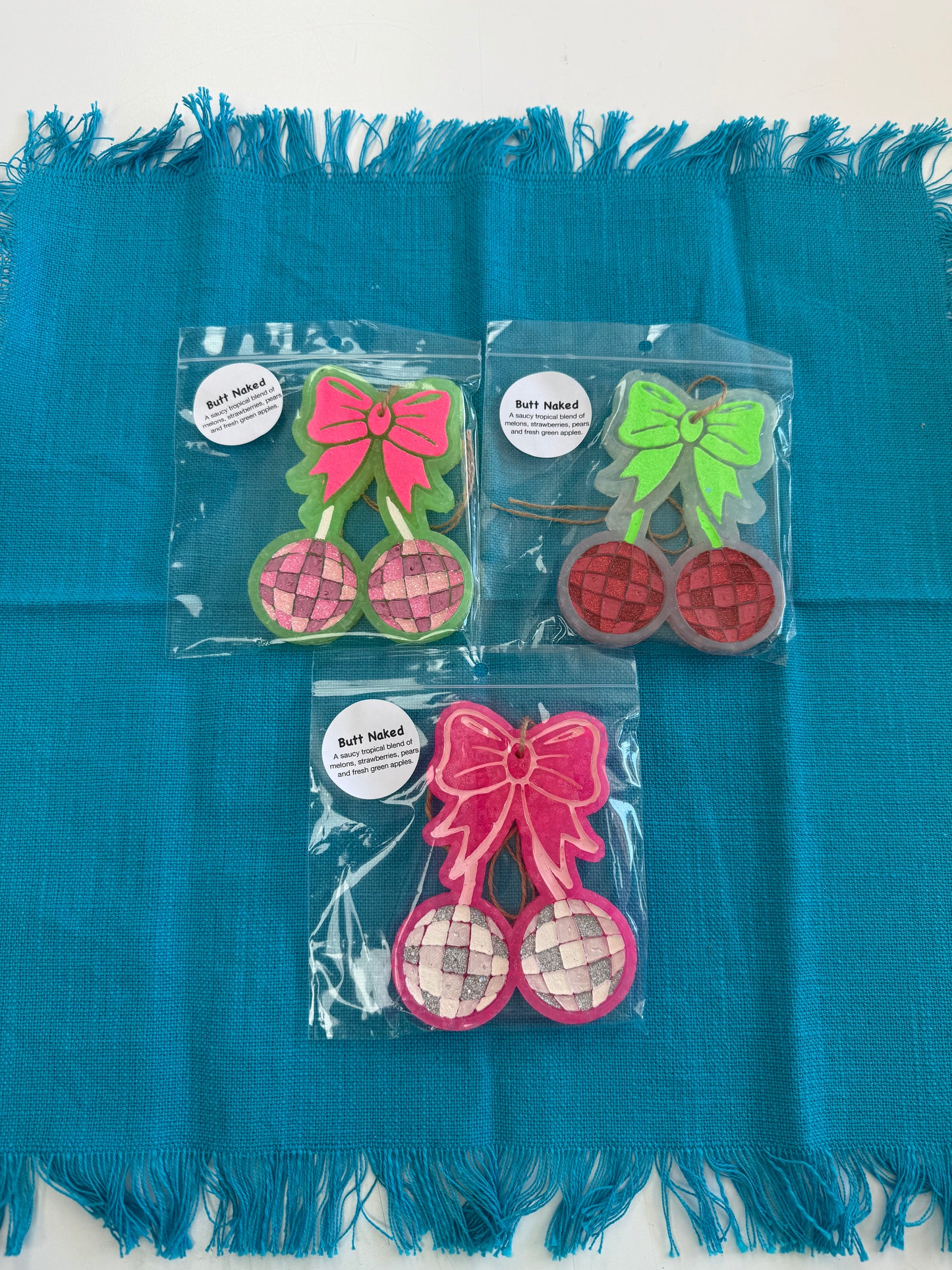 Cherry & Bow Butt Naked Freshie