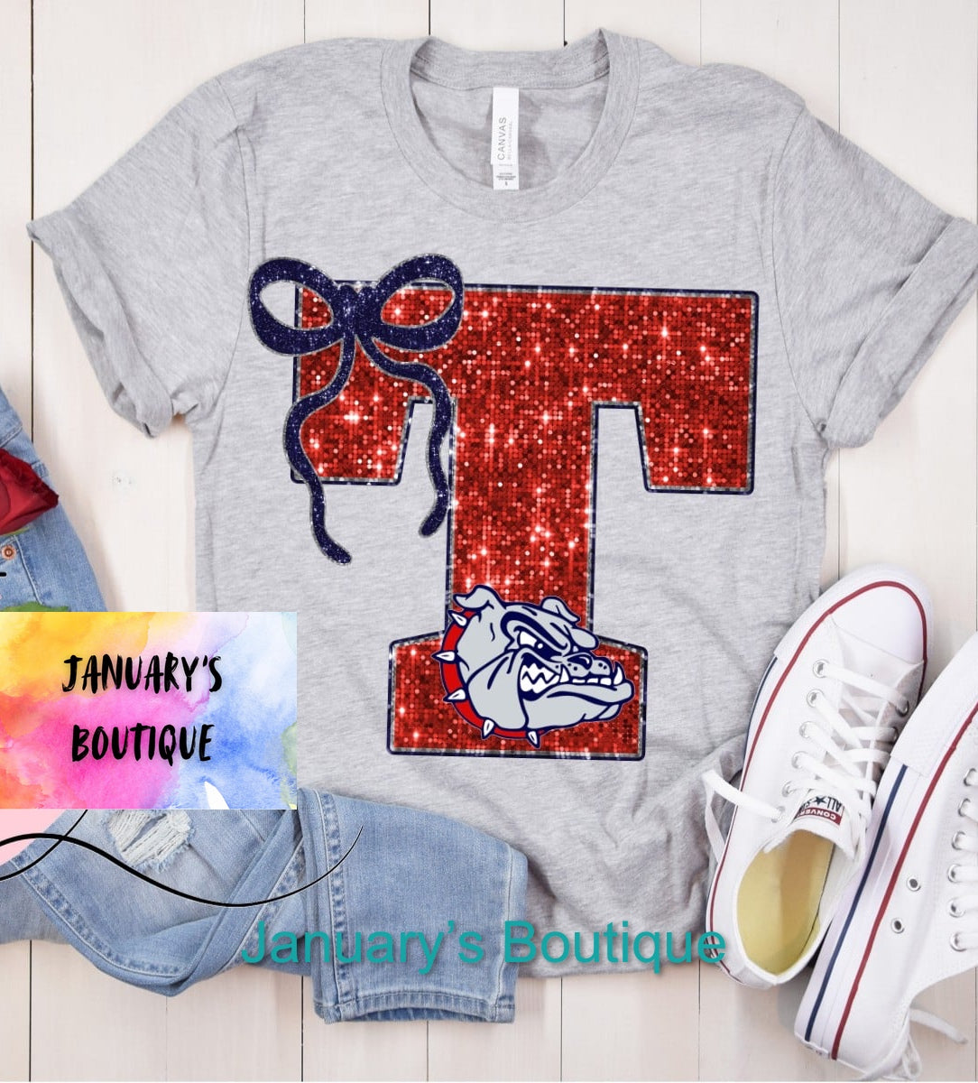 Preorder: Toombs County Glitter Comfort Color T-shirt