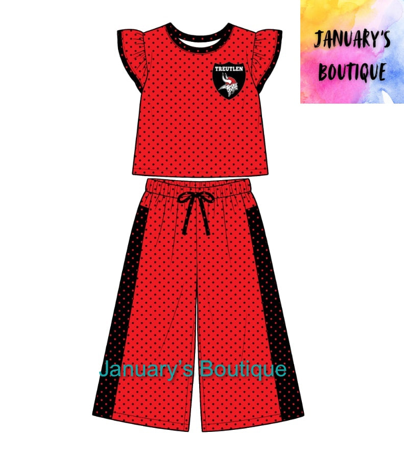PREORDER: Girl’s Treutlen Pants Set