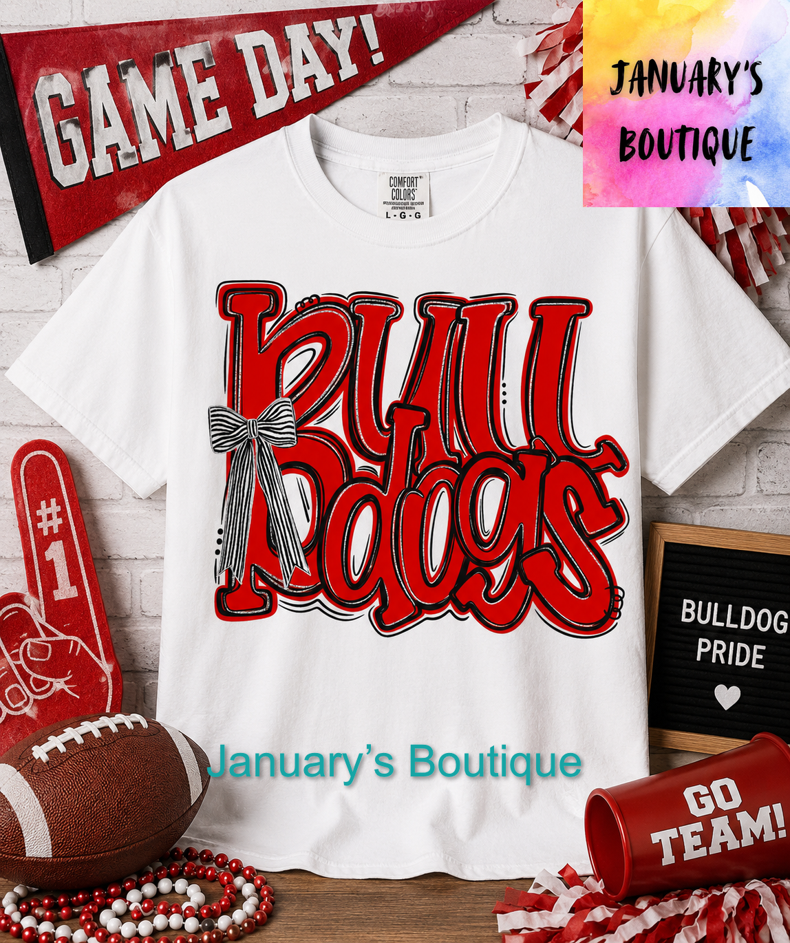 Preorder: BULLDOGS Comfort Color T-shirt