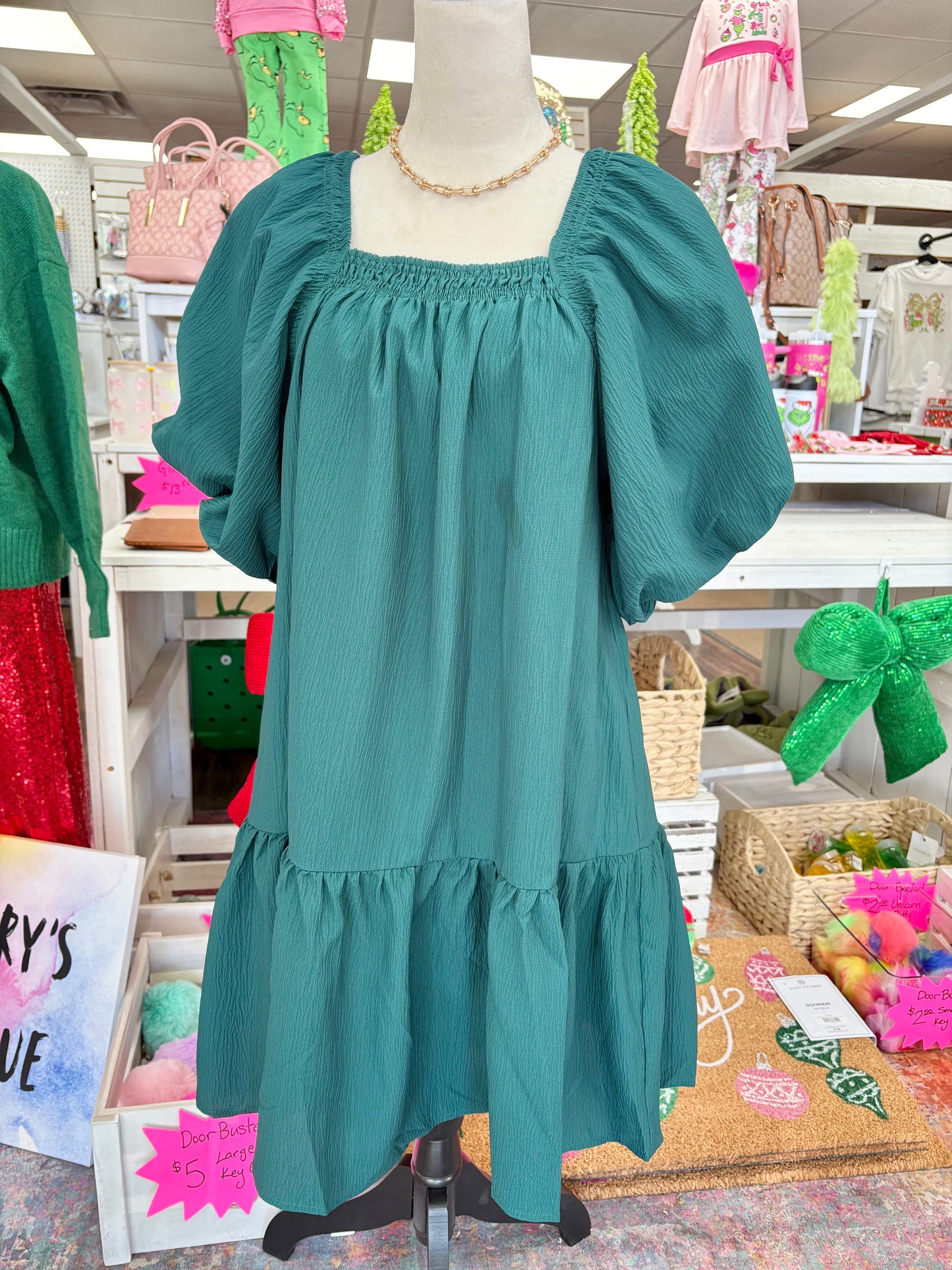 Women’s Teal Green Dress