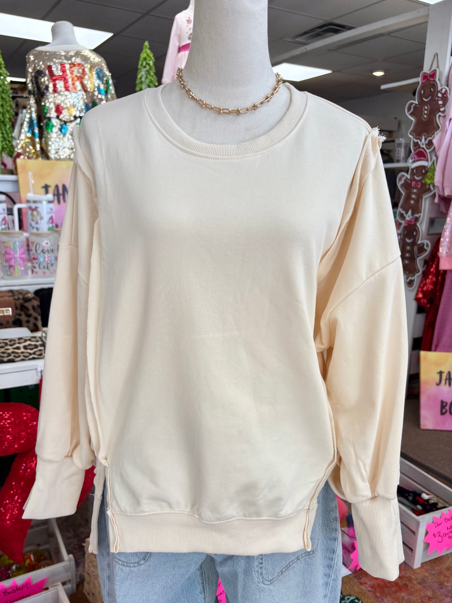 Women’s Ivory Pullover