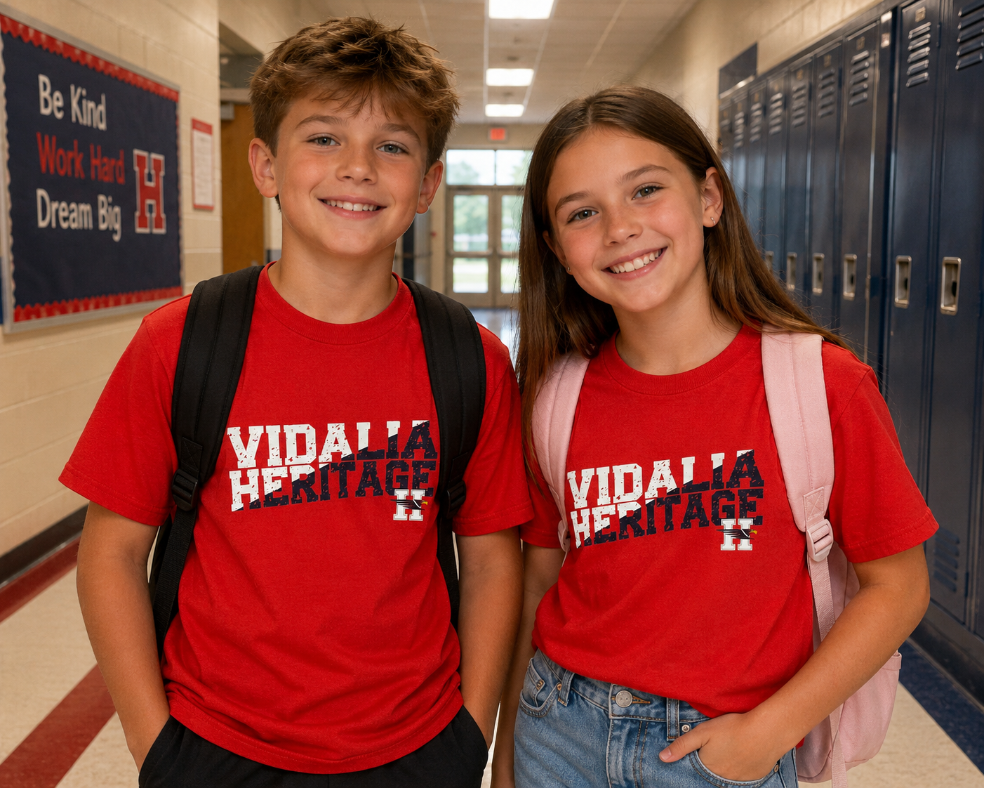 Youth Unisex Vidalia Heritage Split T-shirt
