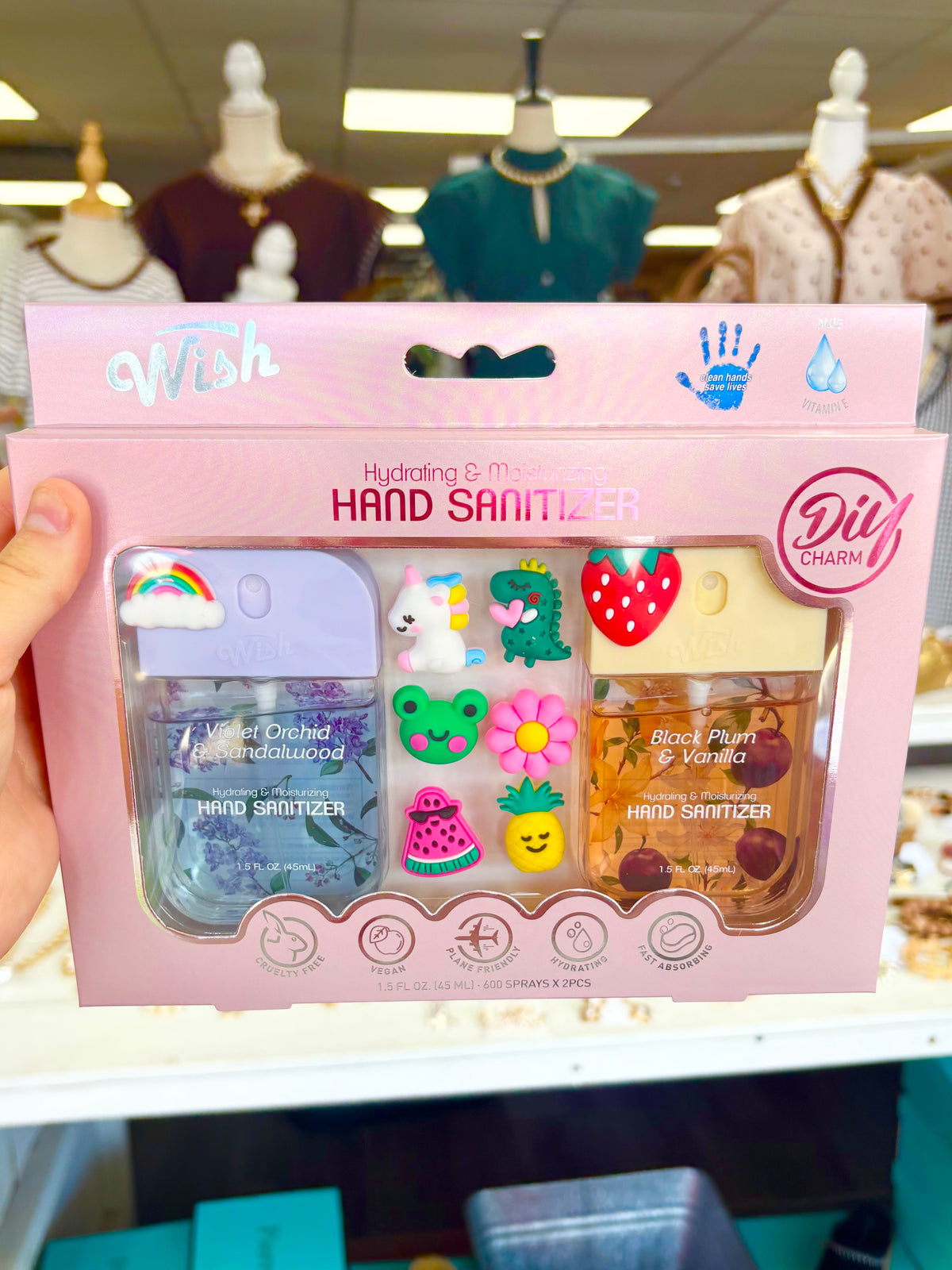 KK 2-Pack Charm Hand Sanitizer