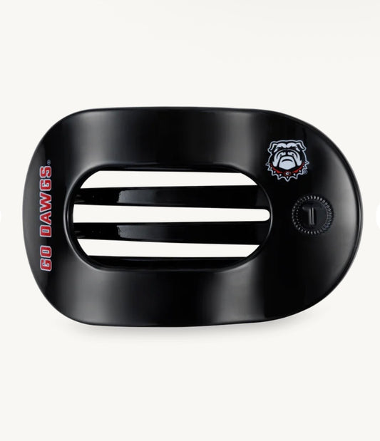 KK Go Dawgs! Medium Flat Round Hair Clip