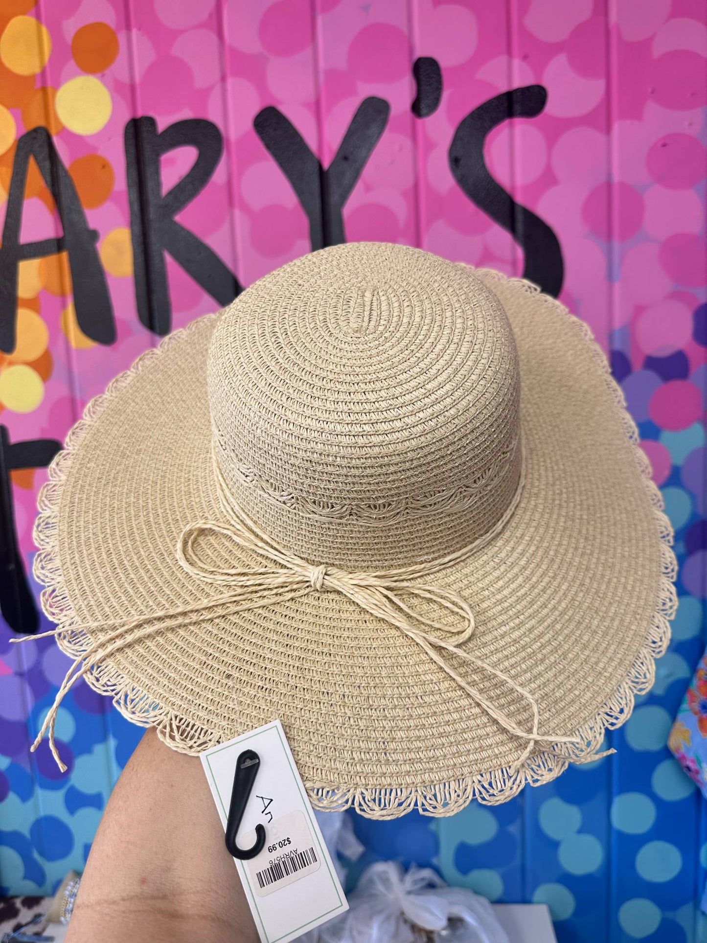 Women's Beige Sun Hat