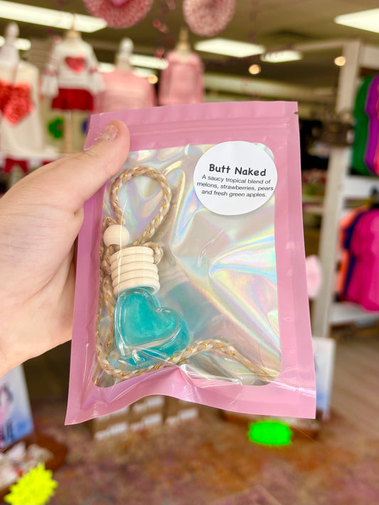 Heart Car Air Diffuser (Butt Naked)
