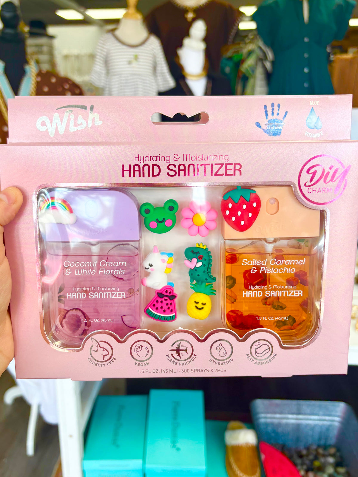 KK 2-Pack Charm Hand Sanitizer