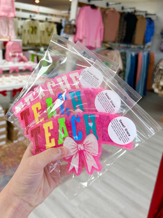 KK Teacher W/ Bow Car Freshie(Sweet Grace)