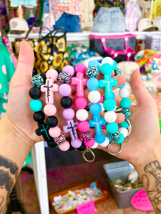 KK Jesus Cross Wristlet
