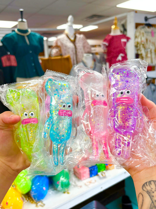 KK Sugar Glitter Toothpaste Man Squishy