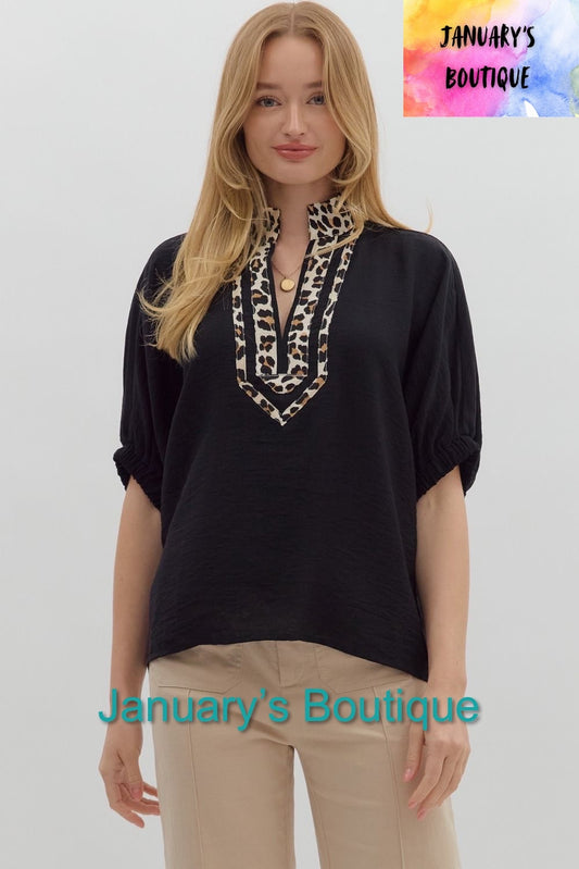 Women’s Entro Black Top