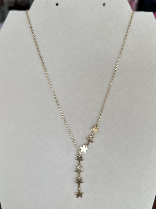 KK Gold Dainty Star Necklace