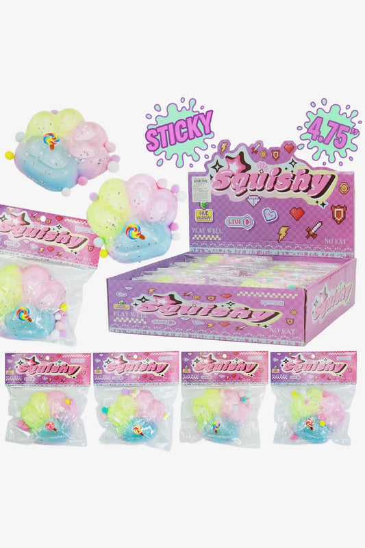 KK Jumbo Pastel Paw Ombré Mochi Squishy
