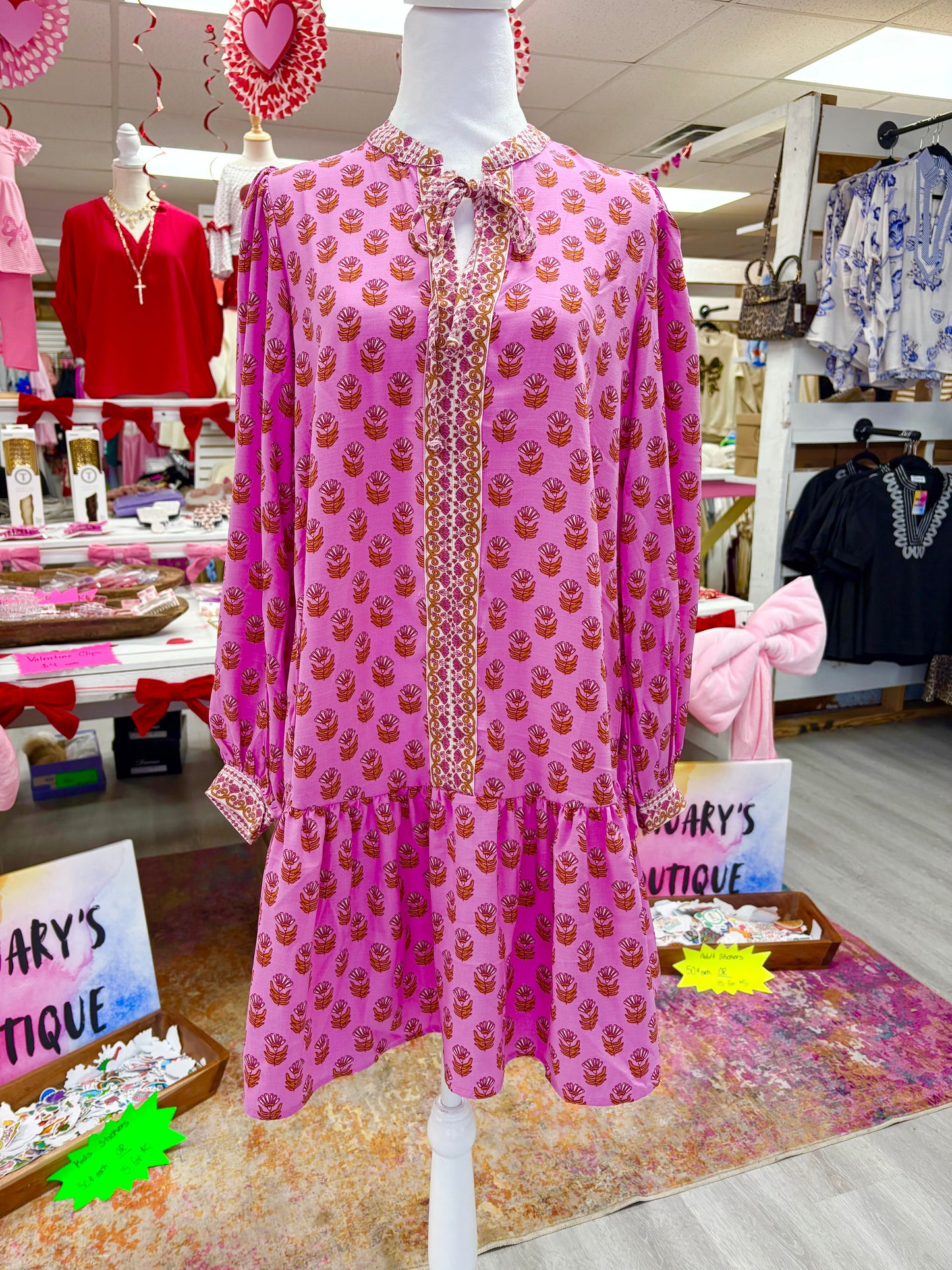 Pink Petal Party Dress