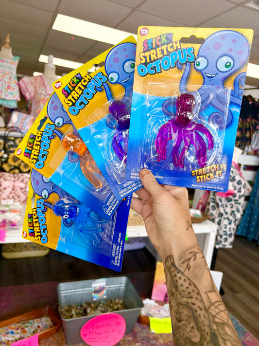 KK Sticky Stretch Octopus Toy