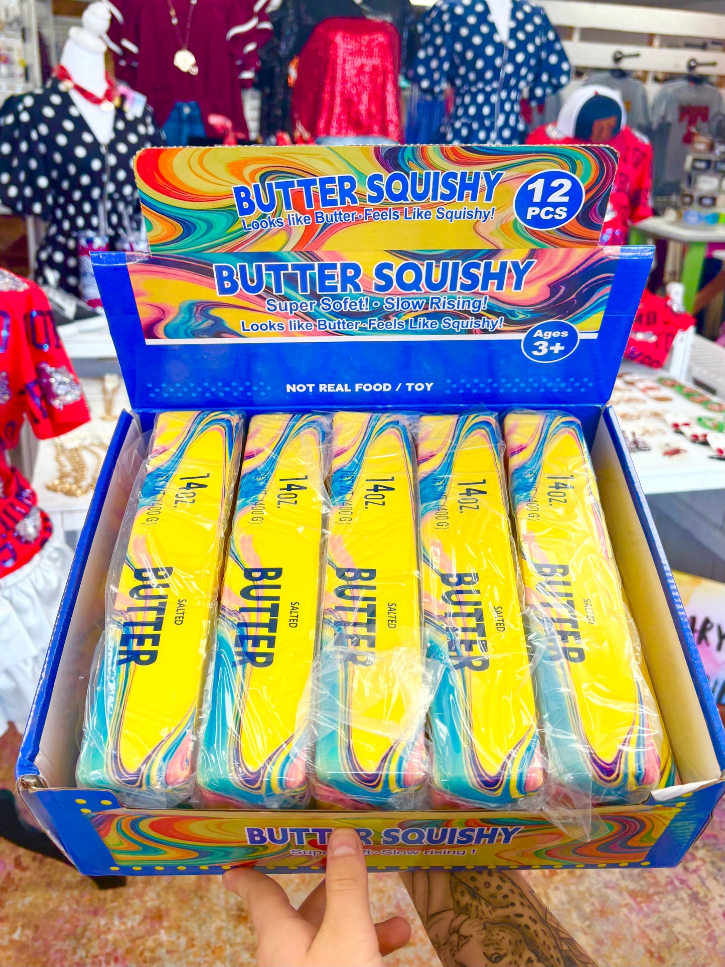 KK Jumbo Rainbow Slow Rise Butter Squishy