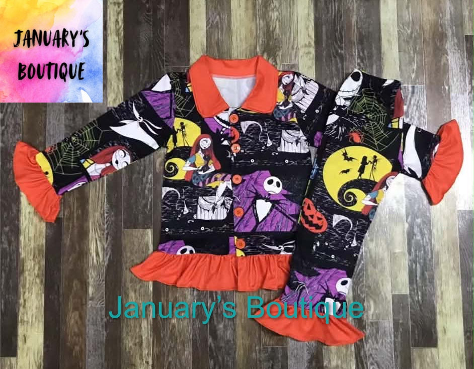 Girl’s Nightmare Before Christmas Pajamas