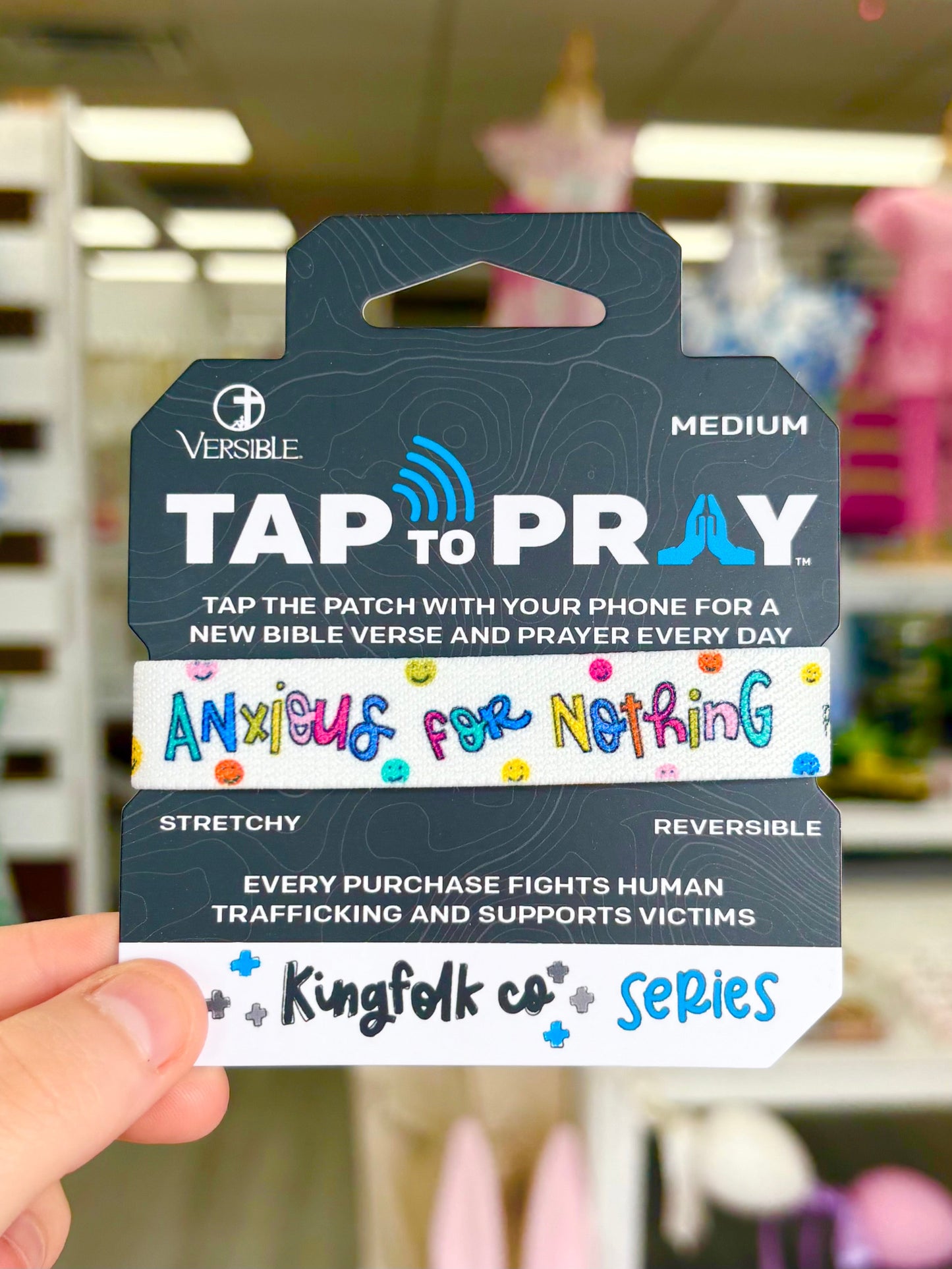 KK Tap To Pray - Anxious For Nothing -Small