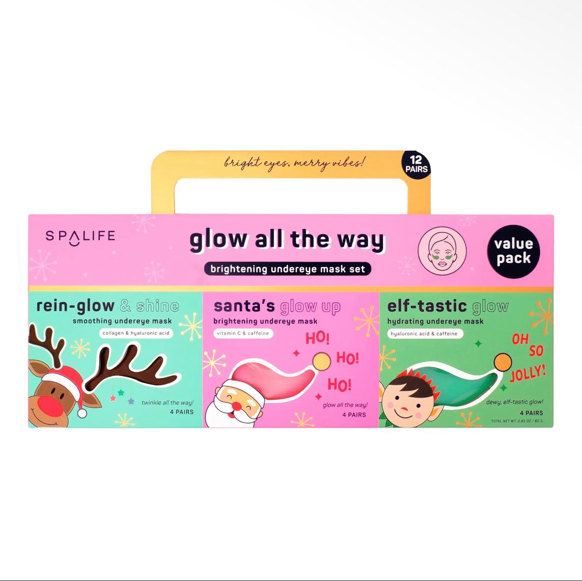 KK Christmas Holiday Glow All the Way
Brightening Undereye Mask Set - Value Pack