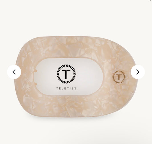 KK Soft Surf Large Flat Round Hair Clip