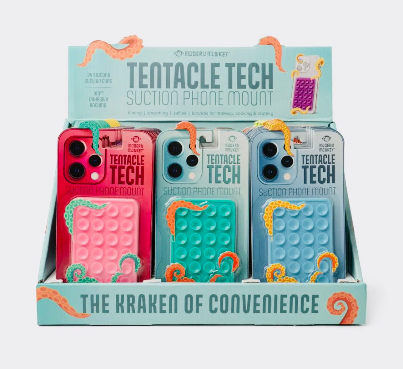 KK Modern Monkey Tentacle Tech Suction Phone Mount