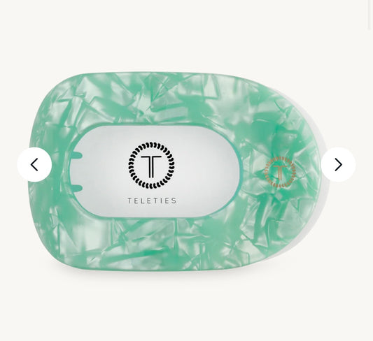 KK Spring Splash Large Flat Round Hair Clip