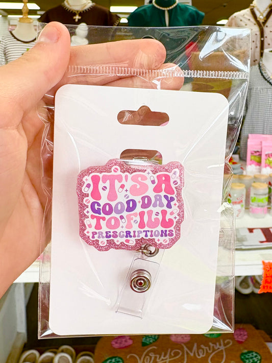 KK Prescription Badge Reel