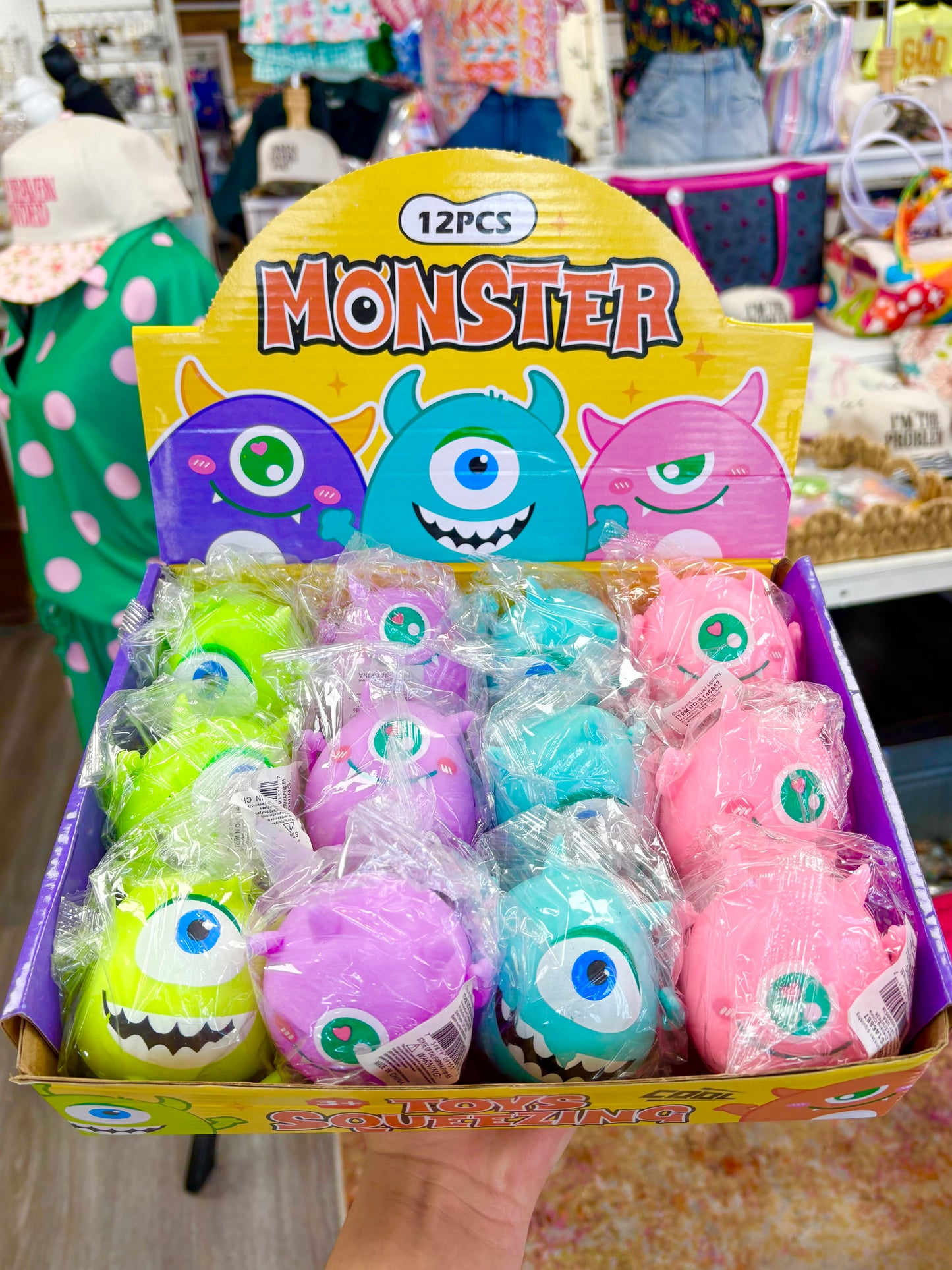 KK Monster Fluffy Filled Squishy