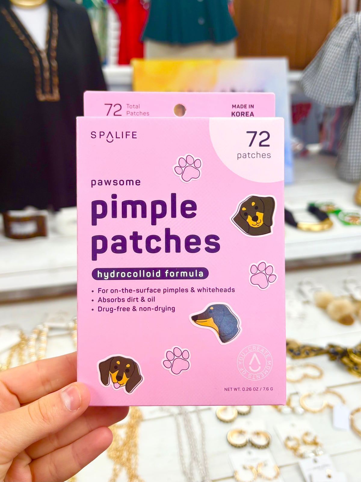 KK Pawsome Dachshund Hydrocolloid Pimple Patches