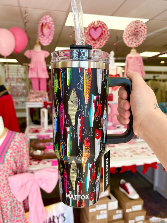 KK Fishing Lures Stainless Steel Tumbler (38 ounces)