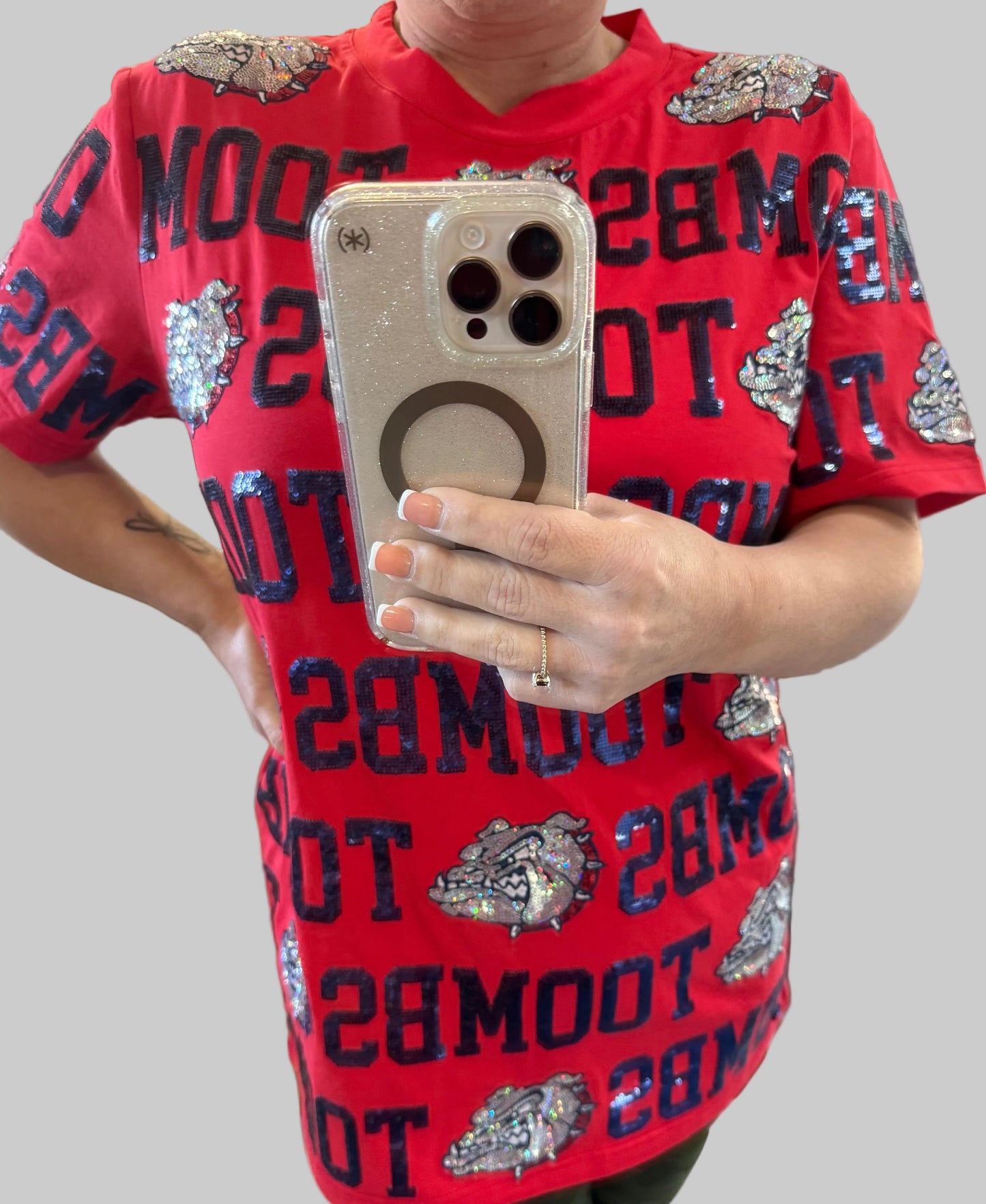 Women's Sequin TOOMBS Top