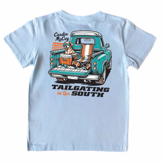 Boys Girls Cardin McCoy "Tailgating In The South" T-shirt