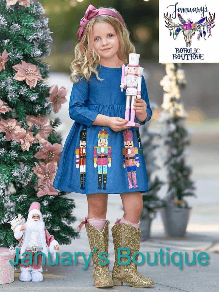 Girl's Enchanting Nutcracker Dress