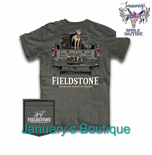 Boys Fieldstone Truckbed Dog T-shirt